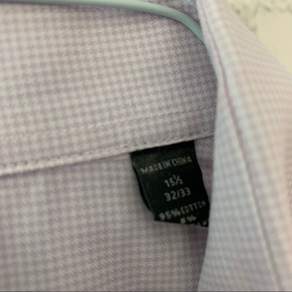 John Varvatos men’s long sleeve button down dress shirt | size 15.5 neck 32/33 - Picture 6 of 11